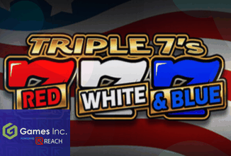 Triple 7 Red, White and Blue